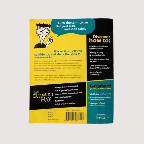 eBay for Dummies by Marsha Collier 4th Edition 2004 Trade Paperback - Picture 2 of 6